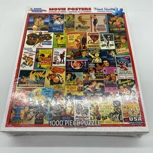 Vintage Movie Posters 1000 Piece Puzzle